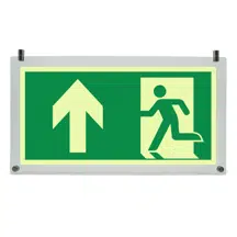 Sinalética: exit-sign